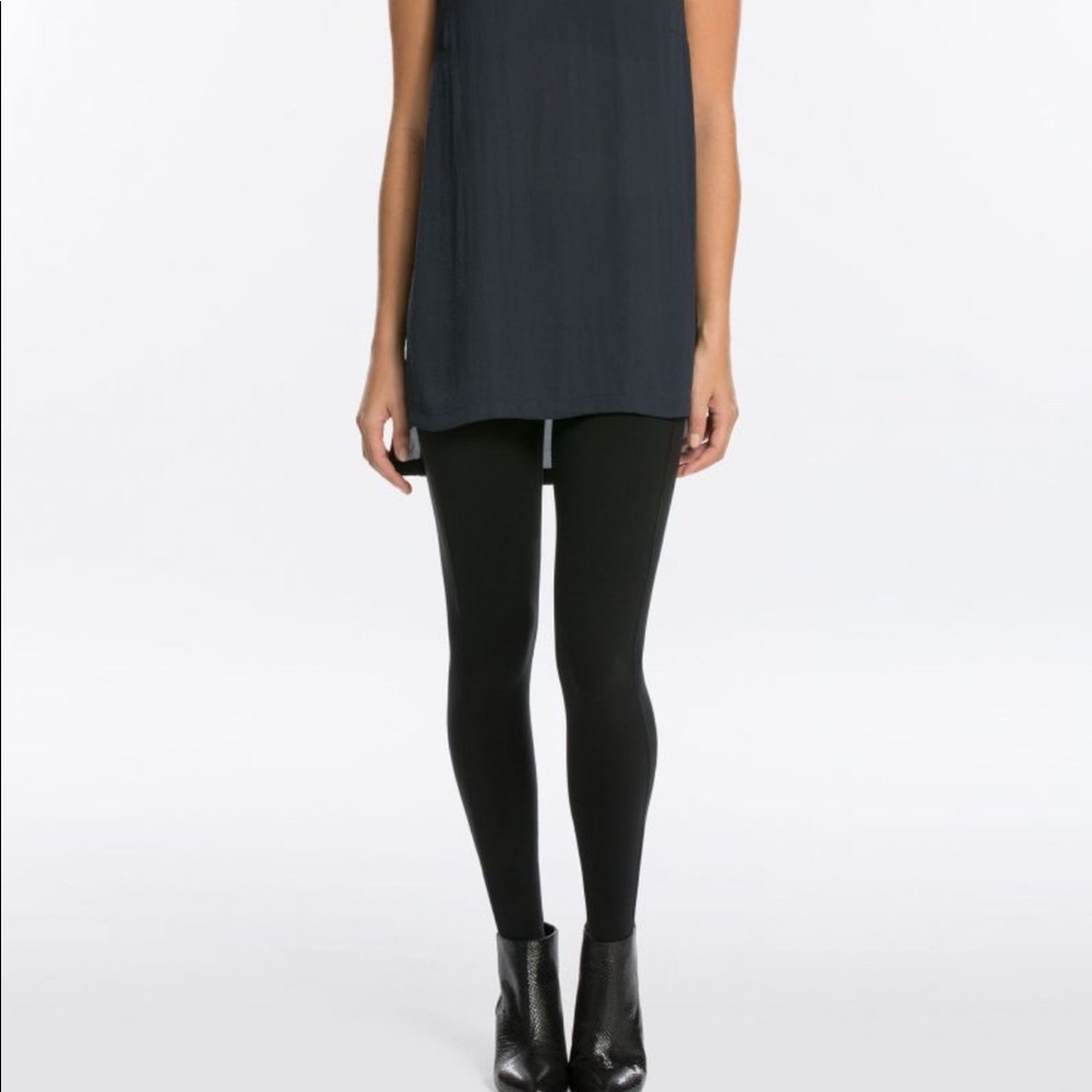 SPANX BLACK ICON LEGGINGS